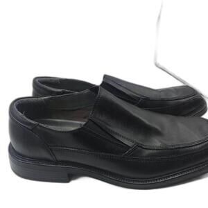 Dockers Edson Shoes Men Size 11 Black Square Dress Loafer 90-3184